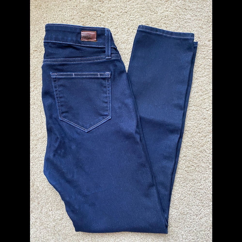 Paige Skyline Ankle Peg Skinny Jeans Size 28